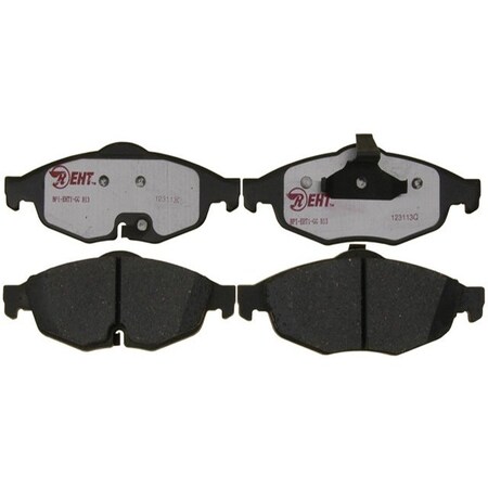 R/M Brakes BRAKE PADS OEM OE Replacement Hybrid Technology EHT869